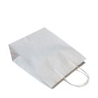 Standard Size Paper Bags With Handles Degradable Material Simple Style