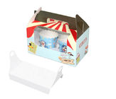 Custom Cardboard Display Boxes Green Environmental Safety Material cake box