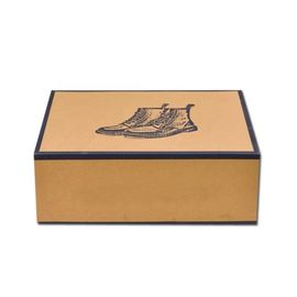 Kundenspezifisches Druckfaltende gewölbte Schuhkarton-rechteckige Form mit langer Nutzungsdauer