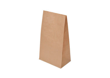 Umweltfreundliche Recyclingpapier-Nahrungsmitteltasche, kundengebundener Papiertüte-Nahrungsmittelgrad