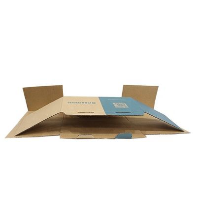 Wellpappe-Verpackenkasten Matt Laminateds A4 CMYK