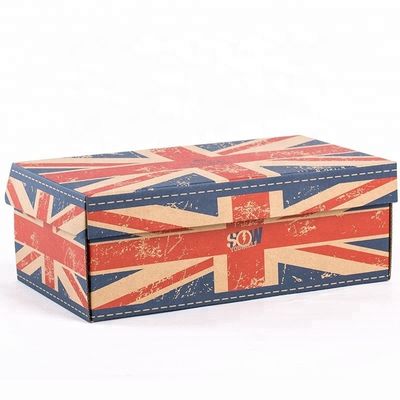 Glatte Laminierung kundenspezifischer Logo Printing Corrugated Shoe Box