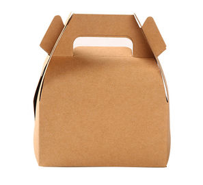 Freundliche Materialien Büttenpapier-süßer Kasten Eco mit kundenspezifischem Logo-Drucken