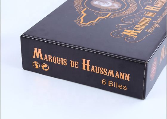 Prägungslackiertes 380gsm druckte gewölbten Kasten