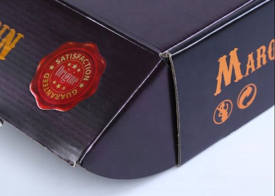 320gsm bereitete das Scharen von Matte Laminated Corrugated Boxes auf